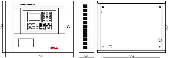 LDK800<a href=http://www.lycshop.com/dianqihuozai/ target=_blank class=infotextkey>電氣火災(zāi)監(jiān)控</a>設(shè)備