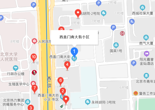 西直門(mén)南大街小區(qū)
